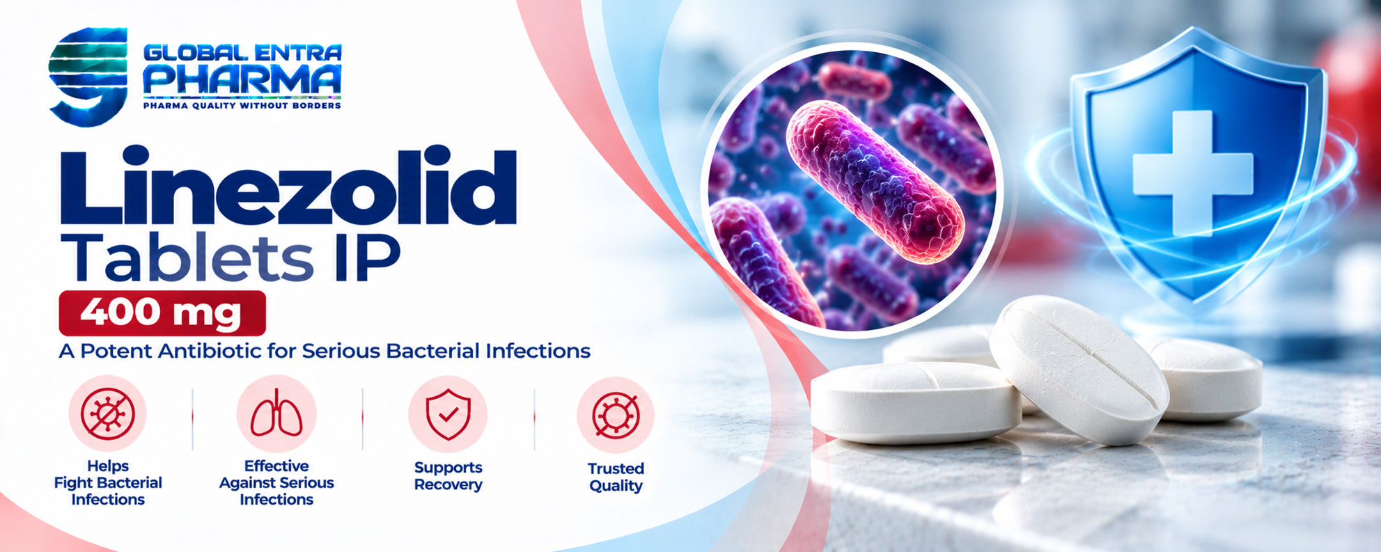 Linezolid Tablets IP 400 mg Manufacturer in India